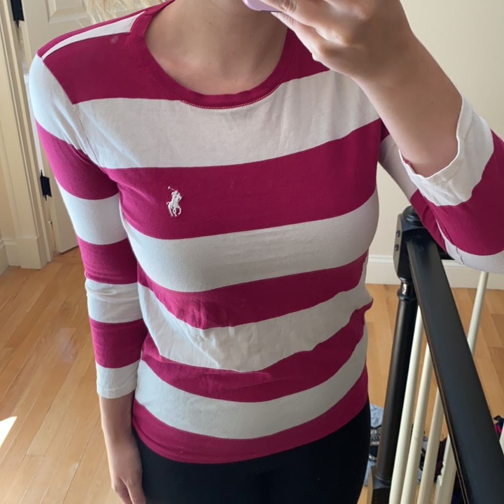 Ralph Lauren Rugby Stripe T shirt